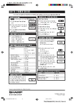 Preview for 20 page of Sharp R-610D Operation Manual