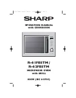 Preview for 1 page of Sharp R-61FBSTM Operation Manual With Cookbook