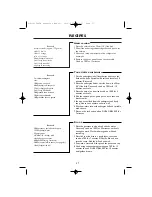 Preview for 39 page of Sharp R-61FBSTM Operation Manual With Cookbook