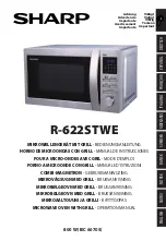 Preview for 1 page of Sharp R-622STWE Operation Manual