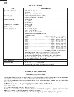 Preview for 6 page of Sharp R-630DK Service Manual