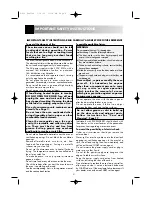 Preview for 6 page of Sharp R-633 Operation Manual With Cookbook