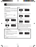 Preview for 22 page of Sharp R-640 Operation Manual