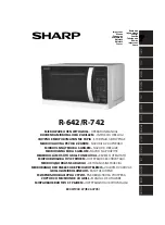 Sharp R-642 Operation Manual preview