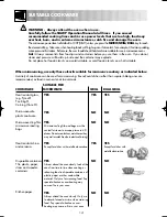 Preview for 16 page of Sharp R-642M Operation Manual With Cookbook