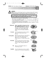 Preview for 19 page of Sharp R-64STM Operation Manual With Cookbook