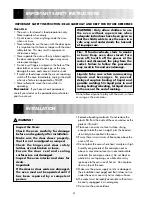 Preview for 6 page of Sharp R-652M Operation Manual With Cookbook