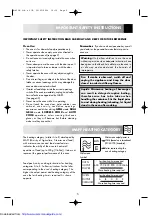 Preview for 7 page of Sharp R-653M Operation Manual With Cookbook