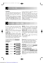 Preview for 8 page of Sharp R-653M Operation Manual With Cookbook