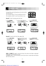 Preview for 12 page of Sharp R-653M Operation Manual With Cookbook