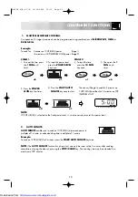 Preview for 17 page of Sharp R-653M Operation Manual With Cookbook