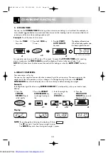 Preview for 20 page of Sharp R-653M Operation Manual With Cookbook