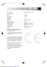 Preview for 45 page of Sharp R-653M Operation Manual With Cookbook