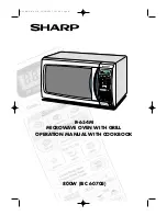 Preview for 1 page of Sharp R-654M Operation Manual With Cookbook