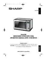 Sharp R-65STR Operation Manual With Cookbook preview