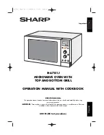 Preview for 1 page of Sharp R-6781J Operation Manual With Cookbook