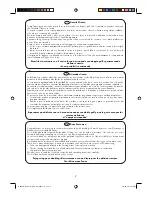 Preview for 3 page of Sharp R-68ST-A Operation Manual With Cookbook