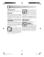 Preview for 39 page of Sharp R-68ST-A Operation Manual With Cookbook