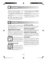 Preview for 123 page of Sharp R-68ST-A Operation Manual With Cookbook