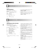 Preview for 131 page of Sharp R-68ST-A Operation Manual With Cookbook