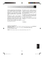 Preview for 266 page of Sharp R-68ST-A Operation Manual With Cookbook