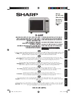 Preview for 1 page of Sharp R-68ST Operation Manual