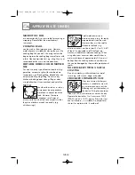 Preview for 239 page of Sharp R-68ST Operation Manual