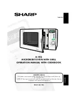 Preview for 1 page of Sharp R-732 Operation Manual With Cookbook