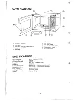 Preview for 3 page of Sharp R-7370 Operation Manual