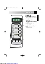 Preview for 5 page of Sharp R-743M Operation Manual With Cookbook