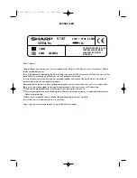 Preview for 2 page of Sharp R-74ST Operation Manual With Cookbook