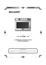 Preview for 1 page of Sharp R-7500M Operation Manual