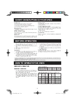 Preview for 8 page of Sharp R-7500M Operation Manual