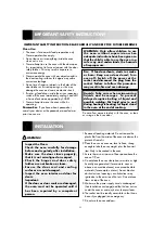 Preview for 6 page of Sharp R-752M Operation Manual With Cookbook