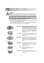 Preview for 24 page of Sharp R-752M Operation Manual With Cookbook