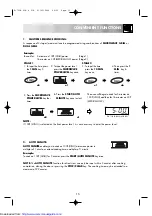 Preview for 17 page of Sharp R-753M Operation Manual With Cookbook