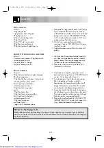 Preview for 36 page of Sharp R-753M Operation Manual With Cookbook