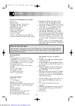 Preview for 42 page of Sharp R-753M Operation Manual With Cookbook