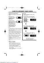 Preview for 11 page of Sharp R-757M Operation Manual With Cookbook