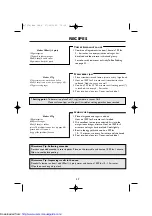 Preview for 61 page of Sharp R-757M Operation Manual With Cookbook