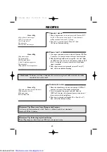 Preview for 62 page of Sharp R-757M Operation Manual With Cookbook