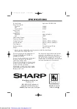 Preview for 64 page of Sharp R-757M Operation Manual With Cookbook