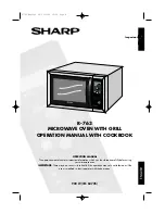 Preview for 1 page of Sharp R-763 Operation Manual With Cookbook