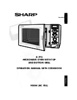 Preview for 1 page of Sharp R-772 Operation Manual With Cookbook