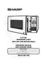 Sharp R-772M Operation Manual With Cookbook preview