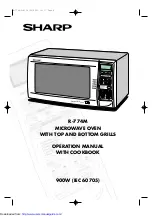 Preview for 1 page of Sharp R-774M Operation Manual With Cookbook