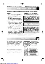 Preview for 7 page of Sharp R-774M Operation Manual With Cookbook