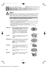 Preview for 30 page of Sharp R-774M Operation Manual With Cookbook