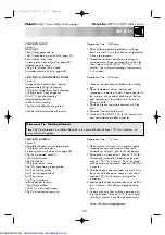 Preview for 47 page of Sharp R-774M Operation Manual With Cookbook