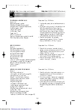 Preview for 52 page of Sharp R-774M Operation Manual With Cookbook